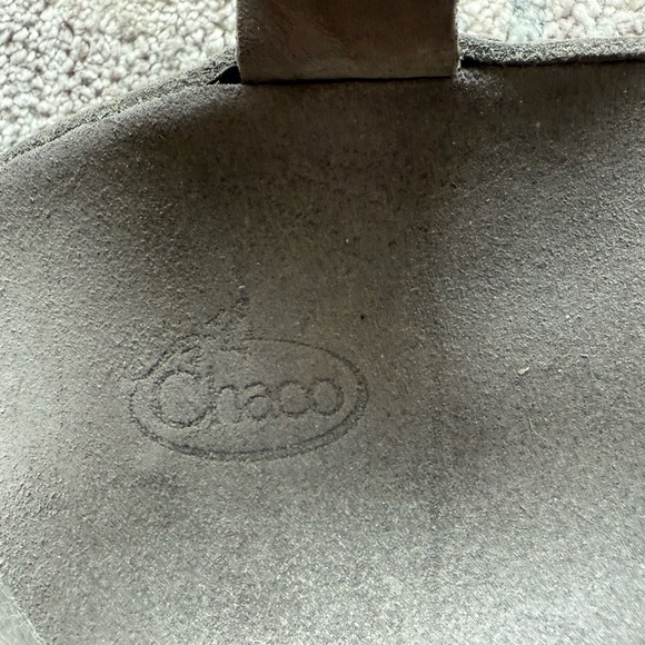 Chaco Wayfarer Sandals, Gray Leather - Picture 4 of 10